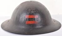 WW1 British Royal Artillery HQ Other Ranks Steel Combat Helmet