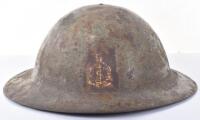 WW1 British Royal Army Medical Corps Other Ranks Steel Combat Helmet