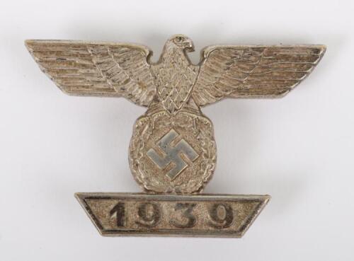 Third Reich Bar to the Iron Cross 1st Class by Foerster & Barth