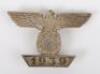 Third Reich Bar to the Iron Cross 1st Class by Foerster & Barth