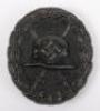 Scarce Third Reich 1st Pattern / Spanish Civil War Black Wound Badge