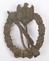 WW2 German Army / Waffen-SS Infantry Assault Badge in Bronze