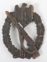 WW2 German Army / Waffen-SS Infantry Assault Badge in Bronze
