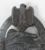 Scarce WW2 German Army / Waffen-SS Panzer Assault Badge in Bronze by Hymmen & Co - 2