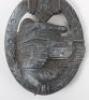 Scarce WW2 German Army / Waffen-SS Panzer Assault Badge in Bronze by Hymmen & Co - 3
