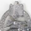 WW2 German Army / Waffen-SS Panzer Assault Badge in Silver by Adolf Scholze - 2