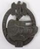 WW2 German Army / Waffen-SS Panzer Assault Badge for 50 Engagements by Joseph Felix & Sohne (JFS)