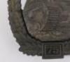 Very Rare German Army / Waffen-SS Panzer Assault Badge for 75 Engagements by Joseph Felix & Sohne (JFS) - 8