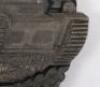 Very Rare German Army / Waffen-SS Panzer Assault Badge for 75 Engagements by Joseph Felix & Sohne (JFS) - 11
