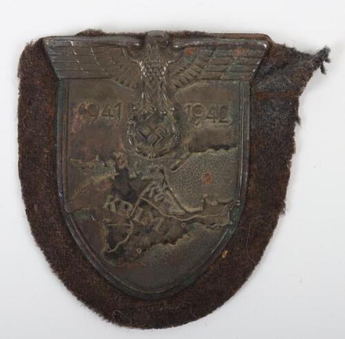 WW2 German Luftwaffe Krim Campaign Shield by Joseph Felix & Sohn (J.F.S)