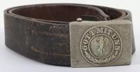 Weimar Republic Reichsheer Belt and Buckle Set