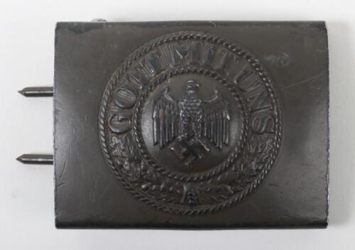 WW2 German Army Belt Buckle by Ernst Schneider Ludenscheid