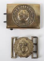 Kriegsmarine Officers Undress Belt Buckle