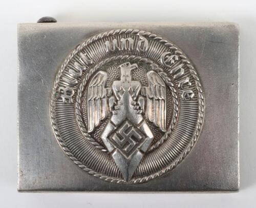 Third Reich Hitler Youth Belt Buckle by Steinhauer & Luck