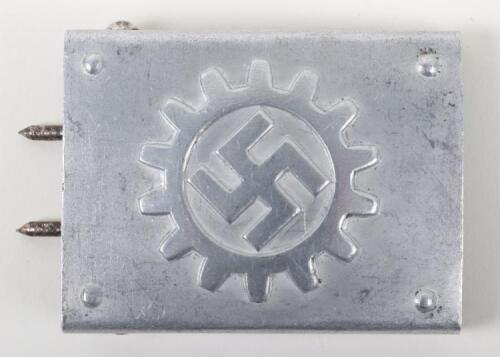 Scarce Third Reich Deutsche Arbeitsfront (D.A.F) Belt Buckle