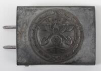 Very Rare Third Reich Organisation Todt Belt Buckle