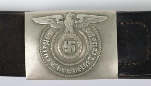 WW2 German Waffen-SS Combat Belt and Buckle