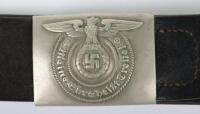 WW2 German Waffen-SS Combat Belt and Buckle