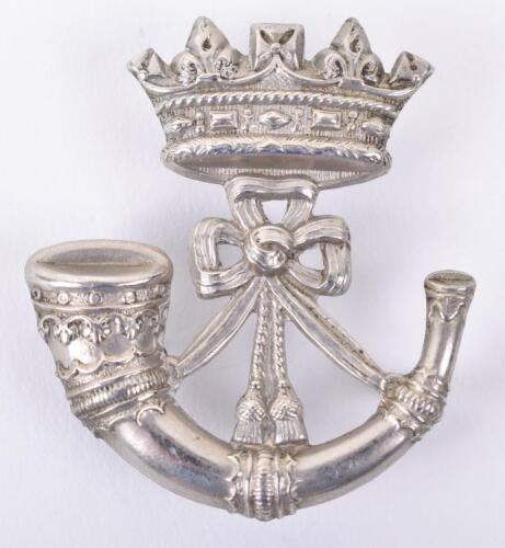 Scarce Victorian Duke of Cornwall&rsquo;s Light Infantry Forage Cap Badge