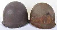 Early Pattern WW2 American M1 Steel Combat Helmet
