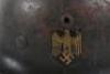 Scarce WW2 German Navy (Kriegsmarine) M-35 Single Decal Steel Combat Helmet - 4