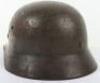 Scarce WW2 German Navy (Kriegsmarine) M-35 Single Decal Steel Combat Helmet - 7