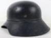 WW2 German Luftschutz Gladiator Pattern Steel Helmet - 3