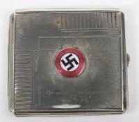Third Reich NSDAP Cigarette Case
