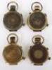 4x WW1 British Officers Compasses - 3