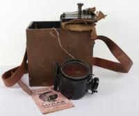 WW1 British 1918 Signalling Lamp in Carry Case