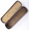 Good George III brass tobacco box - 7