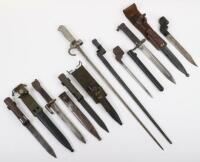 8x Military Bayonets