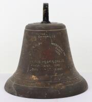 Interesting WW2 Memorial Bell of Intelligence Corps Interest