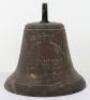 Interesting WW2 Memorial Bell of Intelligence Corps Interest