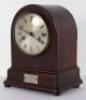 WW2 Staffordshire Home Guard Presentation Mantle Clock - 4