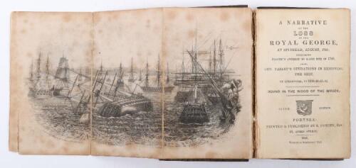 Narrative of the Loss of the Royal George at Spithead, August 1782 “Bound in the Wood of the Wreck” Published 1843