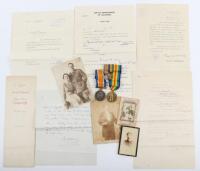 Interesting Papers, Medals, Photographs Related to the Leinster Regiment & Palestine Field Force