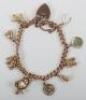 A 9ct gold charm bracelet 35g - 5