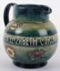 A Moorcroft George VI Queen Elizabeth 1937 Coronation jug - 4