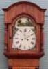 William IV mahogany and banded longcase clock with hunting scene - 2