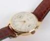 An 18ct gold Ardath chronograph gentleman’s wristwatch - 5