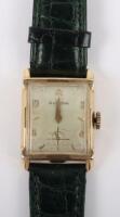 A 14ct gold Bulova wristwatch