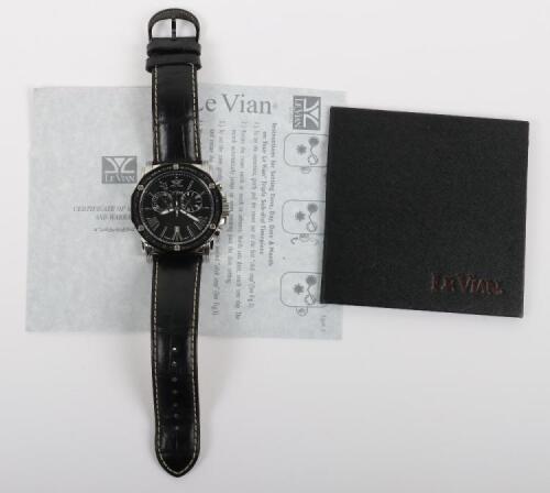 A Le Vian Swiss made limited edition wristwatch