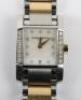 A Baume & Mercier ‘Hampton Diamant’ gold and diamond set wristwatch