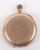 A 9ct gold pocket watch - 2