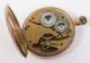 A 9ct gold pocket watch - 3