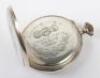 A Longines Grand Prix Paris 1889 silver pocket watch - 3