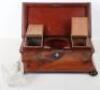 A 19th century mahogany casket tea caddy - 4