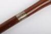 Two Sergeant Major pace sticks, one with silver ball pommel, London 1918 - 6