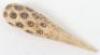 A selection of late 18th century French Napoleonic carved bone Prisoner of War items - 5